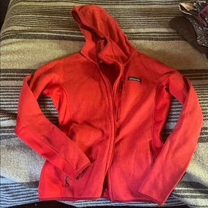 Patagonia Fiery Red Fleece Jacket